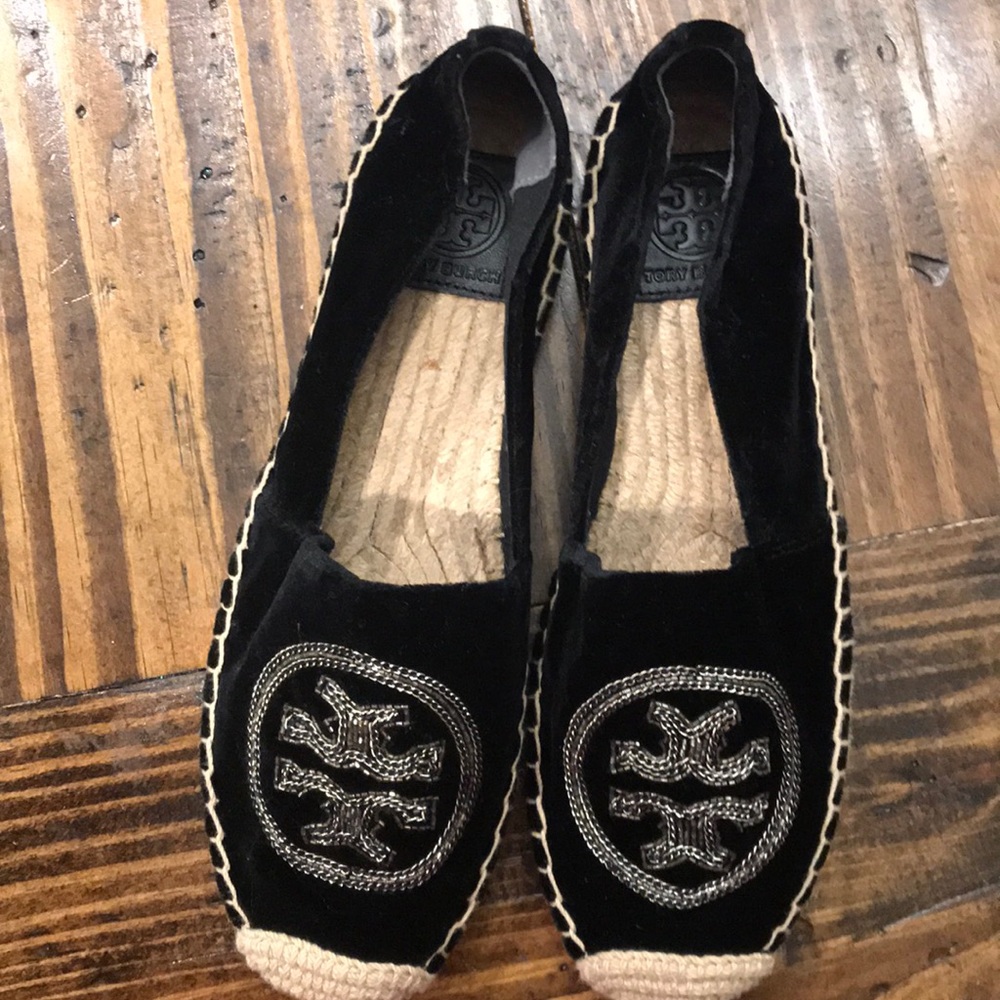 New Tori Burch Black Espadrilles!! RePosh 7
